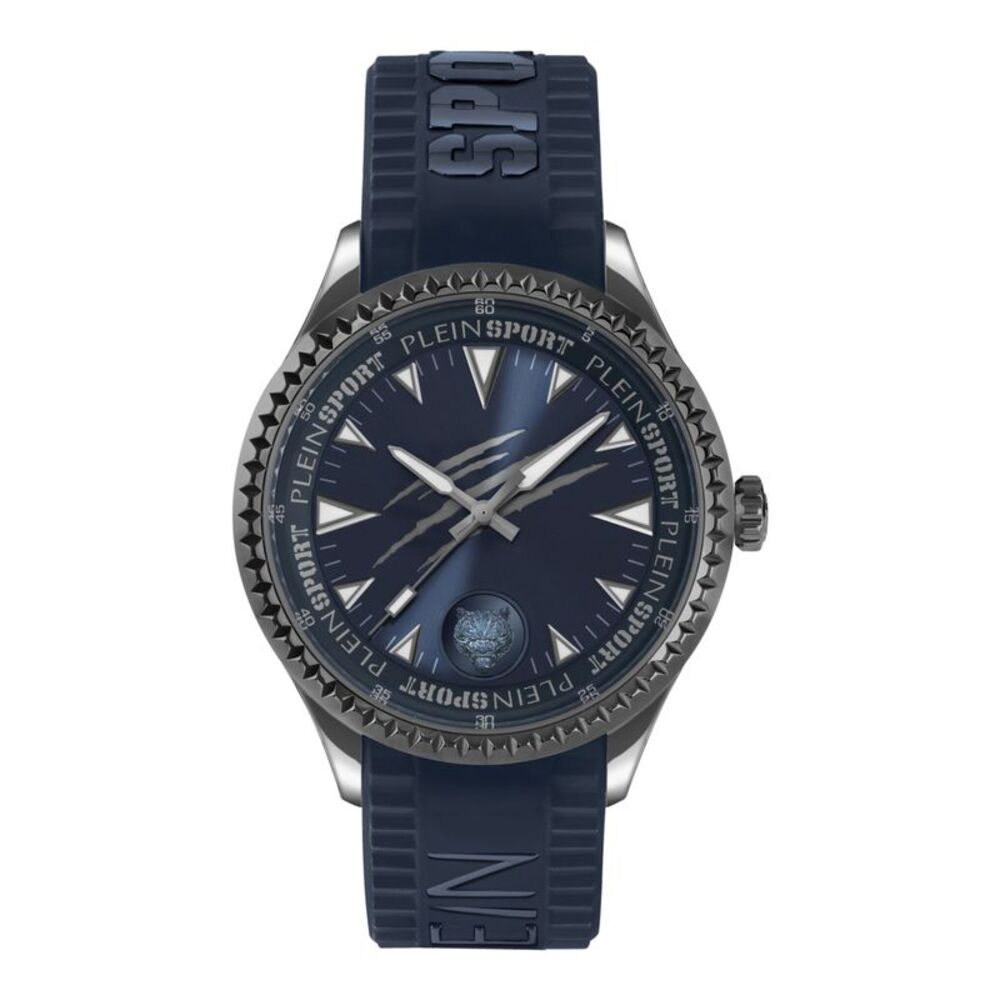 Plein Sport Lineman Silicone Watch Grey Mens